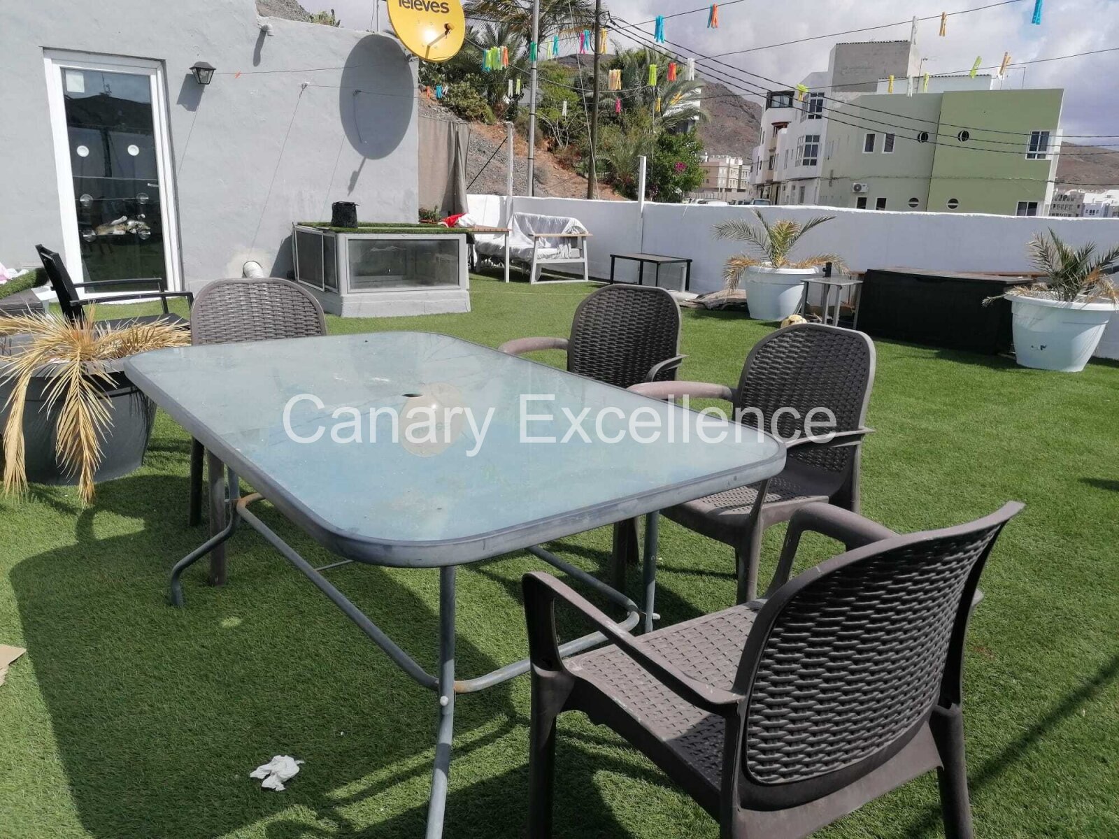 Dachterrasse mit Sitzbereich