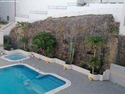 große Pool Landschaft