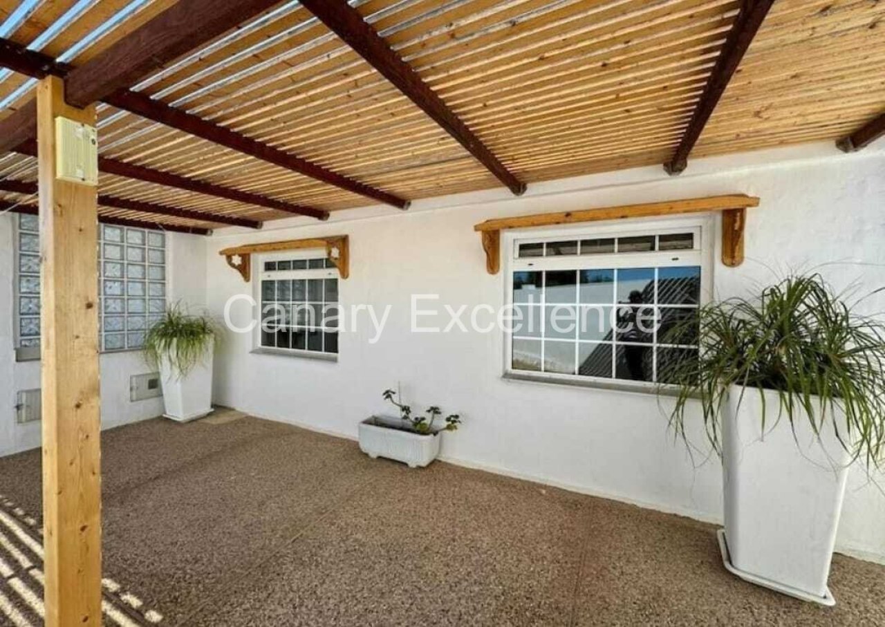Überdachte Terrasse